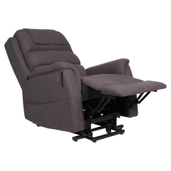 Aspire OREGON Lift Recline Chair Space Saver - Charcoal Fabric - Clearance