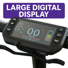 Solax Carbon Fiber Swift Manual Fold Jet Black