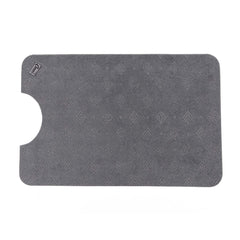 Conni Large Toilet Floor Mat - Grey