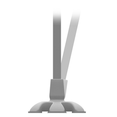 Redgum Self Standing Walking Stick Tip