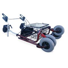 Redgum Walking Tutor with Basket & Tray