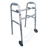 Redgum Aluminium Walking Frame with Wheels