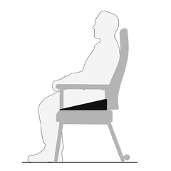 Redgum Wedge Comfort Cushion