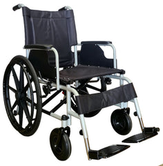 Rental Basic Heavy Duty Steel Wheelchair