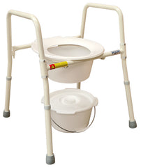 Rental Aluminum Folding Over Toilet Aid