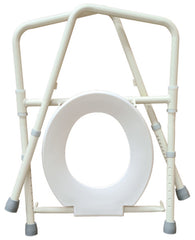 Rental Aluminum Folding Over Toilet Aid