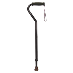 Redgum Offset Straight Handle Walking Stick