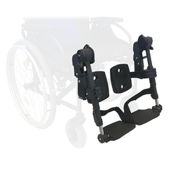 Redgum Jasper Self Propel Wheelchair Elevating Legrests