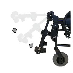 Redgum Jasper Self Propel Wheelchair Elevating Legrests