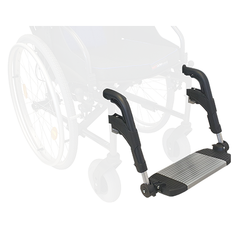 Redgum Jasper Self Propel Wheelchair Integrated Footplate