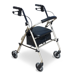 Redgum Adjustable Height Seat Walker 6″ Wheels