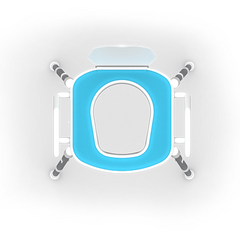 Redgum ComfiGEL Toilet Seat Raiser Gel Pad