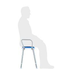 Redgum ComfiGEL Space Saver Shower Stool Gel Pad