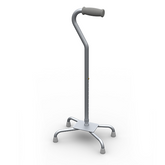 Redgum Steel Quad Cane Offset Handle - Large