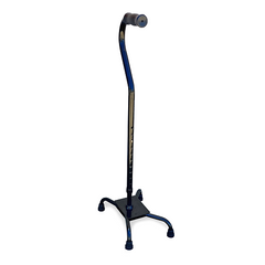 Redgum HD Quad Cane With Offset Handle