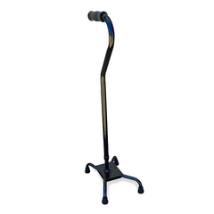 Redgum HD Quad Cane With Offset Handle