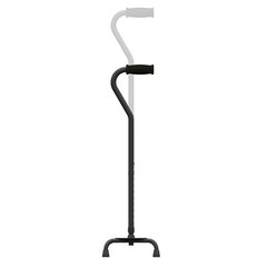 Redgum Quad Cane Offset Handle - Low