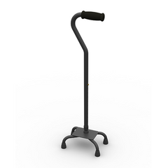 Redgum Quad Cane Offset Handle - Low