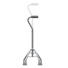 Redgum Quad Cane Offset Handle