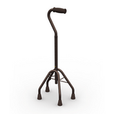 Redgum Quad Cane Offset Handle