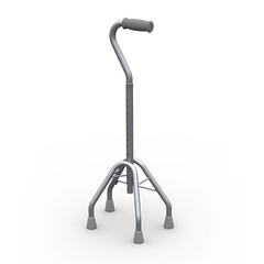 Redgum Quad Cane Offset Handle