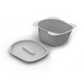 Redgum Space Saver Bowl and Lid