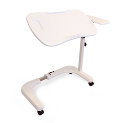 Redgum Over Bed Chair Table With Tilt Top