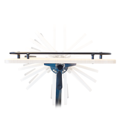 Redgum Over Bed Chair Table