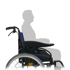 Redgum Jasper Self Propel Wheelchair Gutter Armrests