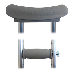 Redgum Adjustable Underarm Crutches