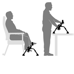 Redgum Portable Pedal Exerciser with Display