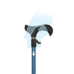 Redgum Rise Walking Stick