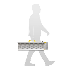 Redgum Telescopic Ram Pair