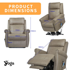 Yoga Artista - Four Motor Lift Recliner Chair