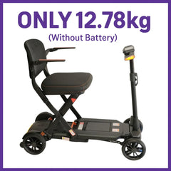 Solax Carbon Fiber Swift Manual Fold Jet Black