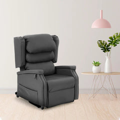 Configura Comfort Recliner Chair Vinyl Black