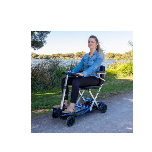 Solax Charge Auto Fold Mobility Scooter: Seamless Travel with Smart Technology
