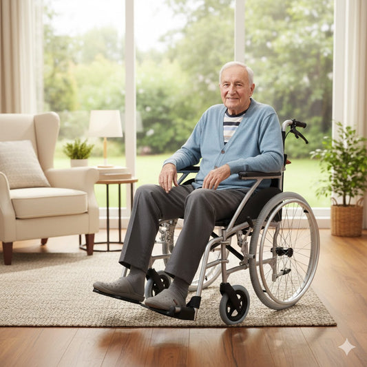 Clarity and Strength: The Redgum Crystal 2 Self-Propel Wheelchair