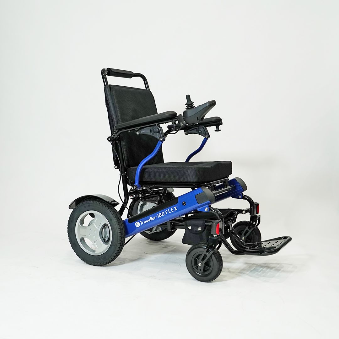 E- Traveller 180 Folding Electric Wheelchair - Flex