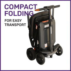 Solax Carbon Fiber Swift Manual Fold Jet Black