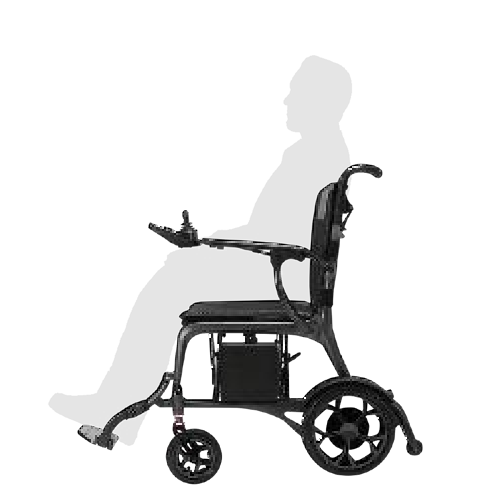 Ikon Enduro Power Lite Side Folding Carbon Fibre Electric Wheelchair