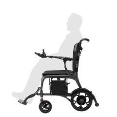 Ikon Enduro Power Lite Side Folding Carbon Fibre Electric Wheelchair