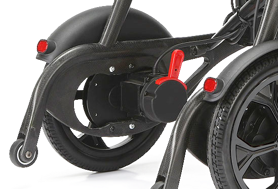 Ikon Enduro Power Lite Side Folding Carbon Fibre Electric Wheelchair