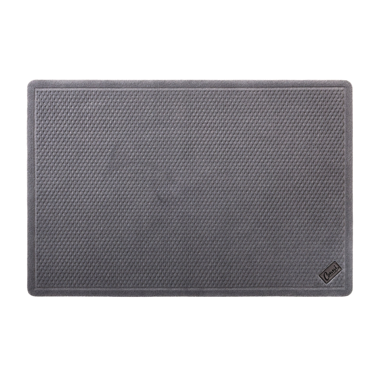 Conni Anti-Slip and Absorbent Floor Mat - Waffle - Grey
