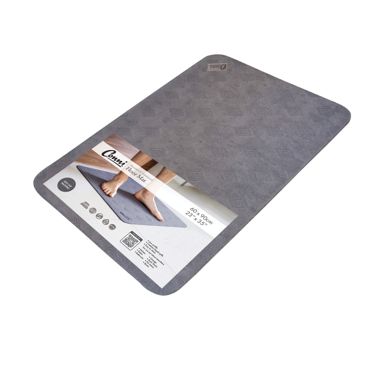 Conni Anti Slip Absorbent Floor Mat - Classic - 60cm x 90cm