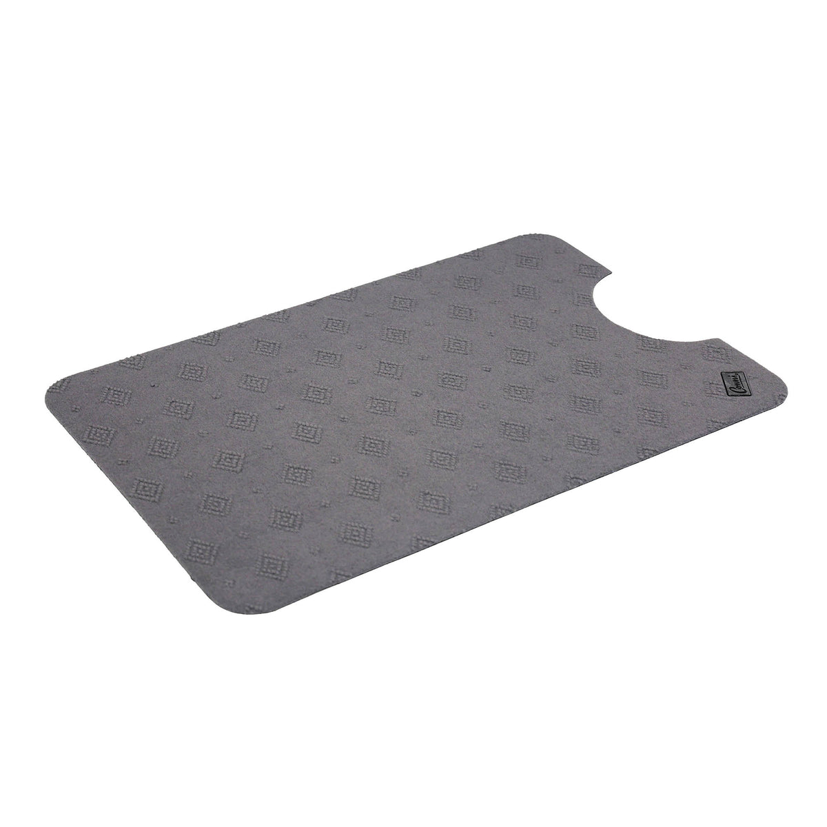 Conni Large Toilet Floor Mat - Grey