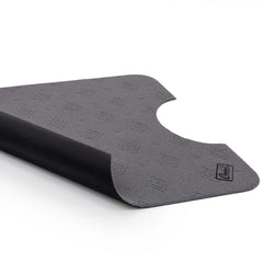 Conni Large Toilet Floor Mat - Grey