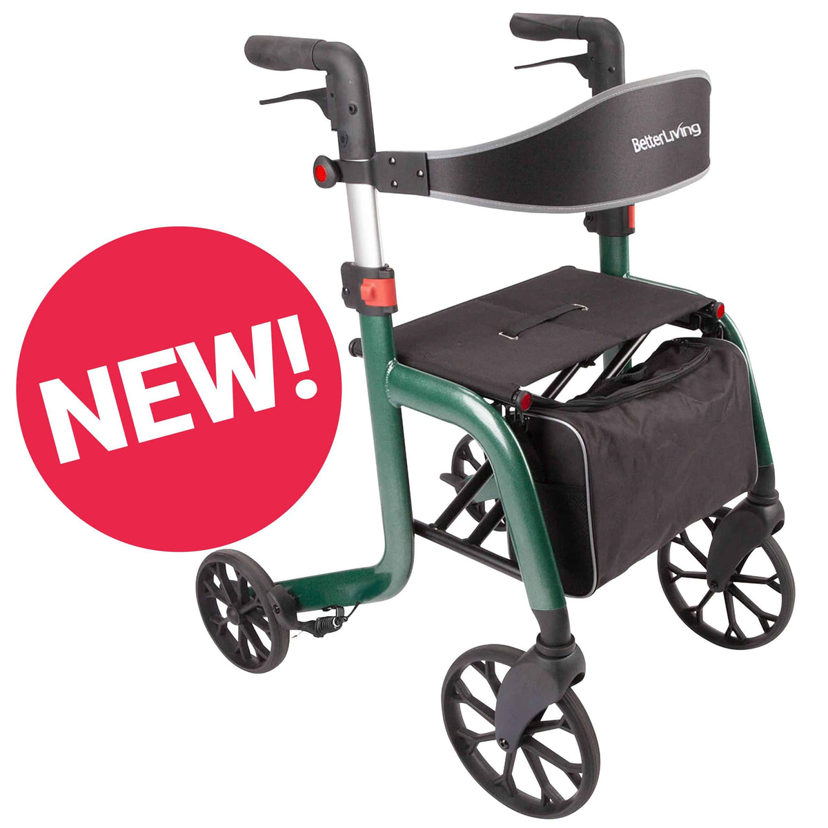 BetterLiving Premium Lightweight Wheeled Walker