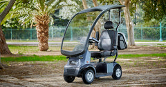 Afiscooter Breeze C4 Mobility Scooter - Afikim - Single Seat with Canopy