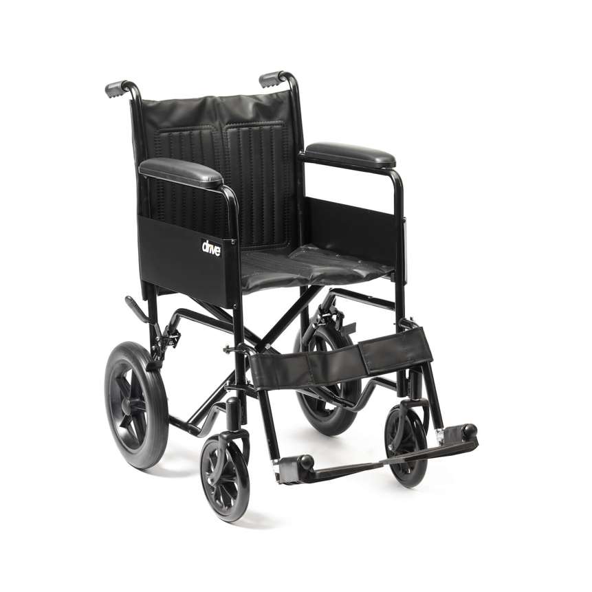 Drive DeVilbiss Budget Steel Wheelchair 18"